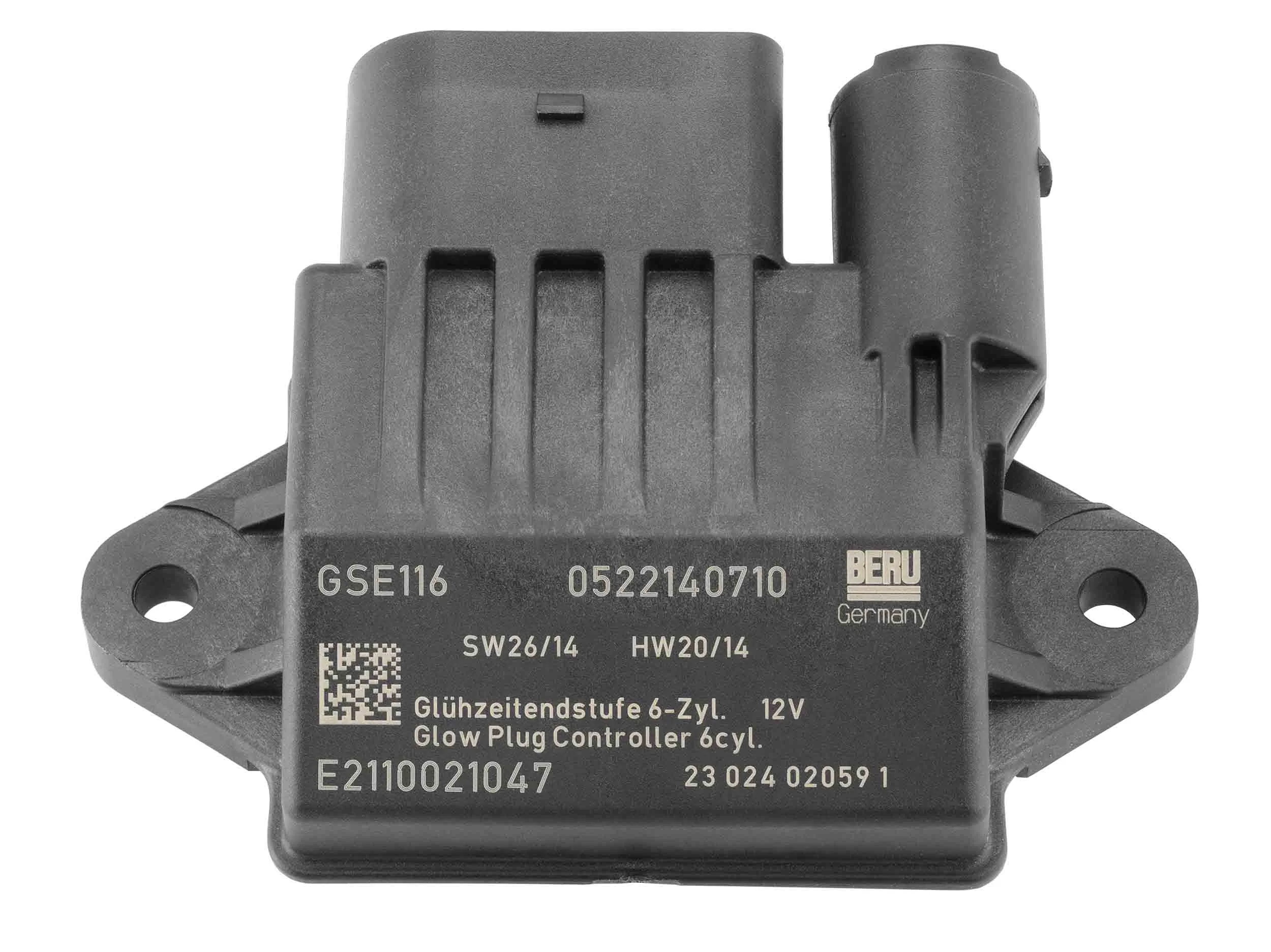Control Unit, glow time